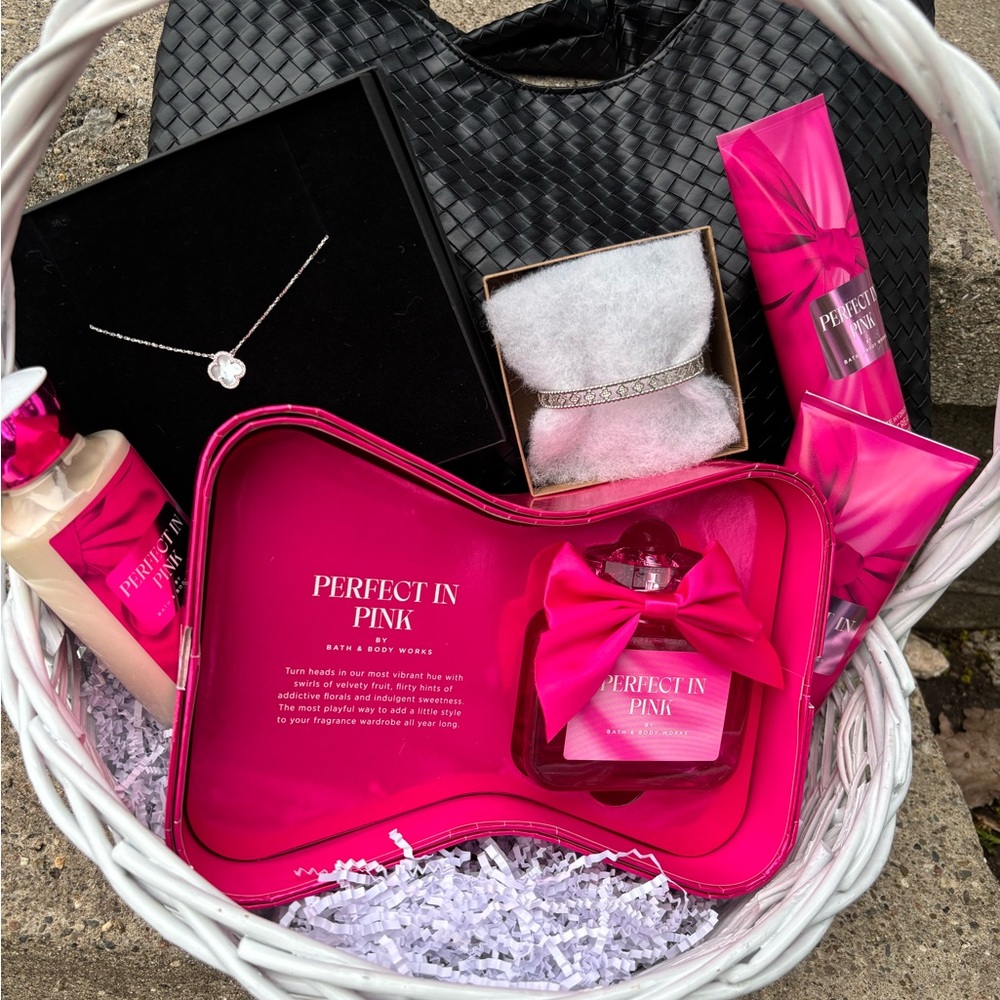 Perfect In Pink Mother’s Day basket
